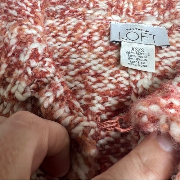 Ann Taylor wool poncho, cape - Picture 7 of 12